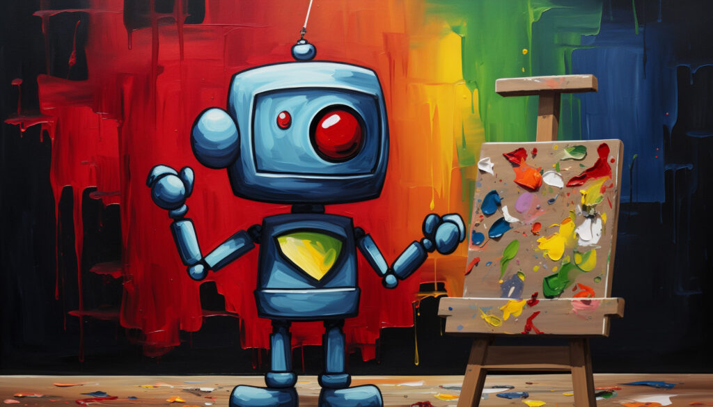 Google Robot Painting
